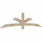 Ekena Millwork Davenport Rough Sawn Timber Gable Bracket, Douglas Fir, 96"W x 24"H x 2"D x 4"F, 6/12 Pitch GBW096X24X0204DAV00RDF - alternate 2
